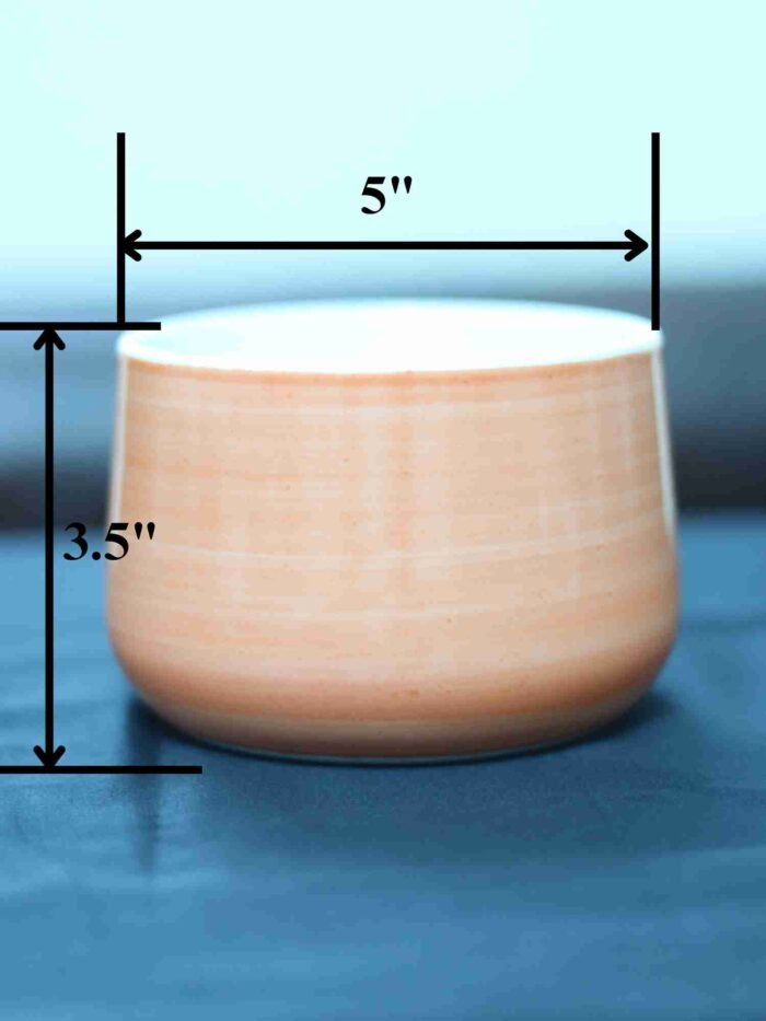 Ceramic Pot 5x3.5 inch - Image 2